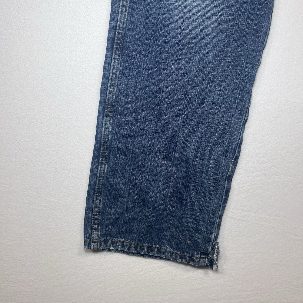 Wrangler Retro Men's Slim Straight Blue Denim Jeans 36x34 88MWZDK Stretch Cowboy - Picture 4 of 12